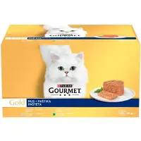 Purina Goud Gourmet Mousse Natvoer Voor Katten 85 G 48 Eenheden
