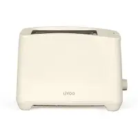 Livoo 2-slice toaster - - DOD162C - 750W - Adjustable thermostat: 7 levels - Off-white