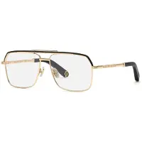 Philipp Plein VPP085M 58/14/145 Glanzend Roségoud met semi-glanzende zwarte delen Metaal MAN VPP085M