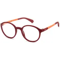 Polaroid Kids Polaroid Kinderbril PLD D830 46/20/135 Paars zalm Polyamide monturen KIDS PLD D830