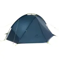 Naturehike Tagar 1 – 1 persoons lichtgewicht tent – Waterdichte kampeertent – 20D 4000MM – Inclusief grondzeil – Outdoor koepeltent – Navyblue