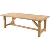 Lesli Living Tuintafel Castle recycled teak 240x100 cm - naturel