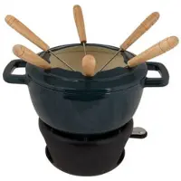 Cosy & Trendy Fondueset Fontestic Green Heron 18 cm