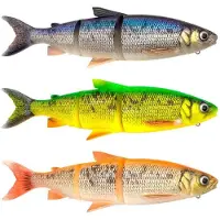Savage Gear 3d Line Thru Whitefish Soft Lure 478g 360 Mm Goud