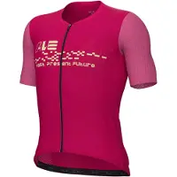 ALÉ - PR-E Megabyte 2.0 S/S Jersey - Fietsshirt L, roze