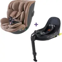 Prénatal Bundel autostoel Sacha & base taupe