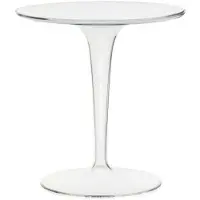 Kartell TIP TOP bijzettafel rond transparant