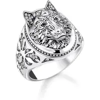 Thomas Sabo - TR2452-643-21-58 - Ring - Unisex - 925er Zilver - ringmaat 58