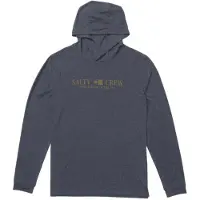 Salty Crew Flagship Hood Sunshirt Rash Guard Met Lange Mouwen