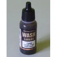 Vallejo Hobbyverf Acrylverf - 73200 Game Color Wash - Sepia - Acryl - Verf flesje - 18 ml