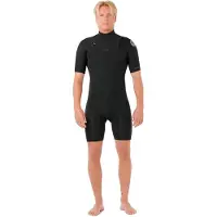 Rip Curl Dawn Patrol Spring 2/2 Mm Korte Mouwen Neopreen Pak Rits Op De Borst