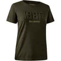 Deerhunter Dames Jubilee timber T-shirt Outdoor T-shirt Skandinavisch T-shirt maat 40