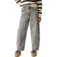 Garcia M262527 meisjes Jeans, 128, Grijs, Barrel fit