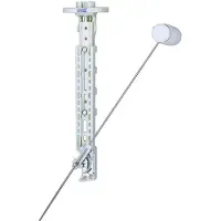 VDO 10-180ohms Fuel Gauge Sensor 150-600 Mm Zilver