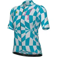 ALÉ - Women's PR-E Multiverso 2.0 S/S Lady Jersey - Fietsshirt M, turkoois