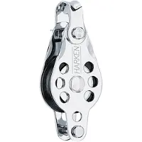 Harken Becket 2 Single Wire Block Zilver