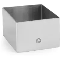 Hendi Vierkante voedselring – 80 x 80 x 45 mm – Roestvrij staal – Vaatwasserbestendig