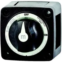 Blue Sea Systems M Series Battery Switch Transparant