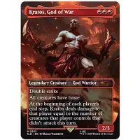 Wizards of the Coast God Of War Secret Lair X : Greek Trading Cards Transparant Kinderen