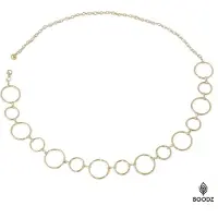 Boodz Kettingriem Ringen Goud