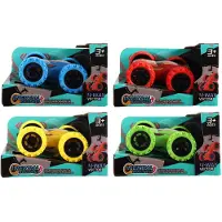 Jono Toys Omkeerbare Stuntauto met Frictie, 12cm