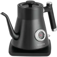Ecg Forza 5000 schenkkan | waterkoker | Inhoud: 0,8 liter | Ingebouwde thermometer | 1200W | Mat zwart |