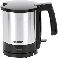 Cloer 3042478 Wasserkocher 4700 schwarz 1,5 l 1.800 W