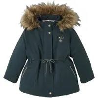 Vertbaudet 3-in-1 parka met capuchon meisje dark green