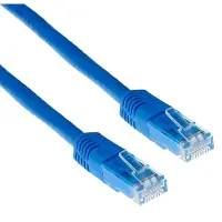 ACT IB9601 LSZH U/UTP CAT6 Patchkabel Blauw - 1 meter