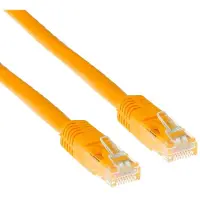ACT IB5800 U/UTP CAT5E Patchkabel Geel - 50 cm