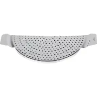 Westmark Afgiethulp met handgrepen, roestvrij staal, voor potten tot Ø 26 cm, zilver, 16392260