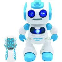 Lexibook Powerman Shoot STEM robot, dance, music, demo incl. afstandsbediening & foam discs