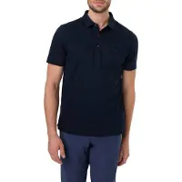 Pierre Cardin katoenen korte mouw donkerblauw