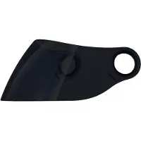 Shark RSF/RSF2/RSF2i/RSF2 Race/S500 scherm: Zwart, krasbestendig. Zwart, krasbestendig