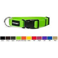 Mystique Nylon Halsband Zwart 40-50cm