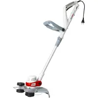Ikra elektrische grastrimmer IGT 650 D-TC | 650 W | snijbreedte 30 cm | TwinCut-systeem | draaibare maaikop | beschermbeugel voor planten | incl. gare