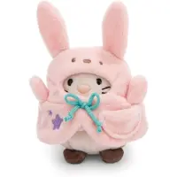 Nici knuffel kat Angy 8cm met cactus - schattig pluche speelgoed.