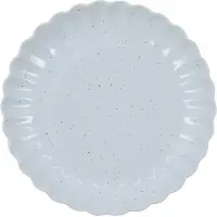 House Doctor Scallop lunchborden lichtblauw set van 6 stuks - 267710017