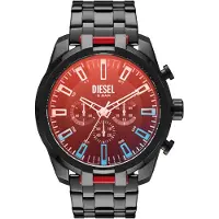 Diesel Split DZ4589 Herenhorloge 51 mm - Zwart