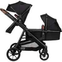 Qute Q-Twin Duowagen - Jeans Zwart