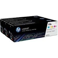 HP 128A Toners Combo Pack