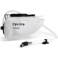Cyclite - Aero Bladder / 02 - Stuurtas 2,5 l, wit/grijs