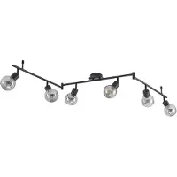 LINDBY Plafondlamp , Eridia, dimbare, Zwart, Woonkamer, Metaal, Modern