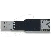 DeLOCK USB 10 Gbps Adapter USB Type-A female to male straight flat