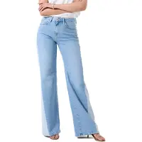 Garcia Celia wide dames Jeans, 25/30, Blauw, Wide fit