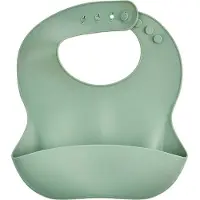Thermobaby Siliconen slab - - Met vanger - Cactus green