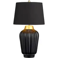 Quintiesse LED Tafellamp Bexley | 1X E27 Max 60W | Black & Brushed Brass