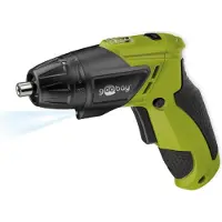 Goobay mini accuschroevendraaier 3.6 V met LED verlichting Werktijd max. 45 minuten
