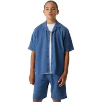 Garcia jongens Overhemd, 164/170, Blauw