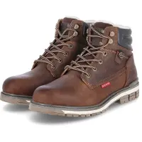 Dockers Veterboots chocoladebruin / zwart